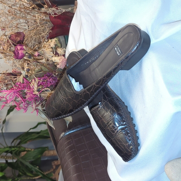 Stuart Wietzman reptile embossed flat - Picture 3 of 6